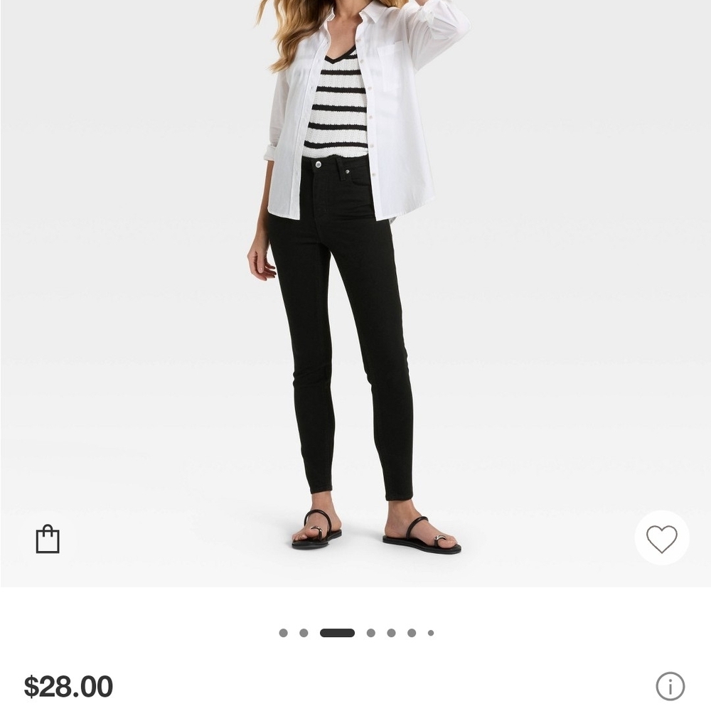 Universal Thread Black Skinny Pants